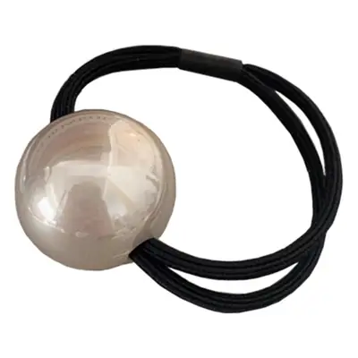 Pearl Hair Clip for Women's Updo with Rubber Band