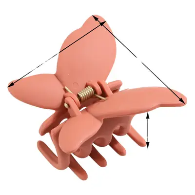 Blue Butterfly Hair Clip Set for Women