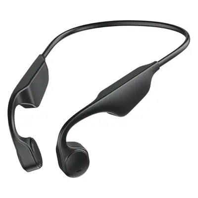 Wireless Bone Conduction Sports Music Headset Black
