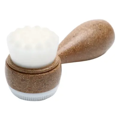 Mini Face Washing Brush Coconut Shredded Degradable Handle