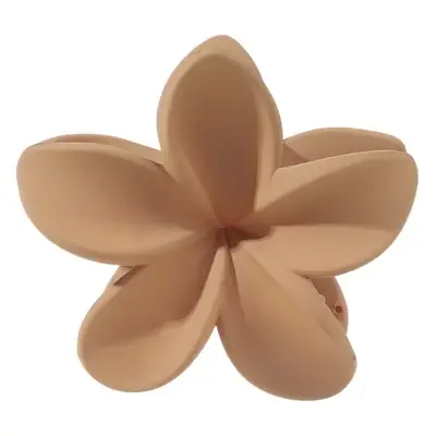 Black Frosted Egg Flower Hair Clip for Women