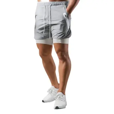 Men's Cross Border Mobile Phone Sports Shorts Sweat Wicking