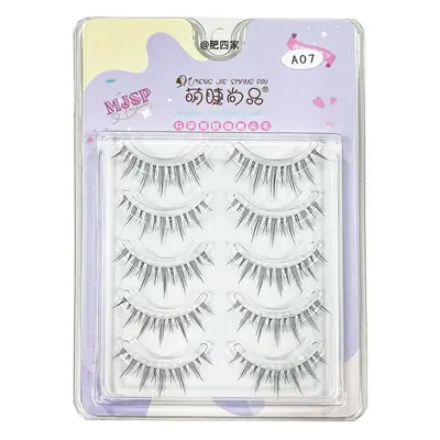 Natural False Eyelashes for Women Ciliary Shangpin A07