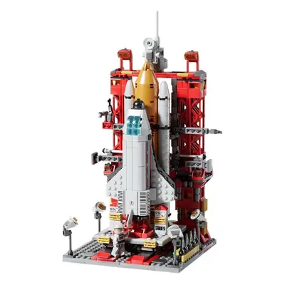 Free shipping compatible with Lego boys' assembled building blocks space shuttle rocket aircraft carrier model children's educational toys gift