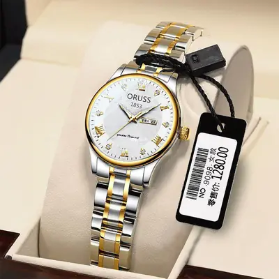 Genuine Foreign Trade Women's Watch, Fully Automatic Quartz Watch, Luminous, Waterproof, Casual 980 Wholesale Dropshipping Steel Band Women's Watch