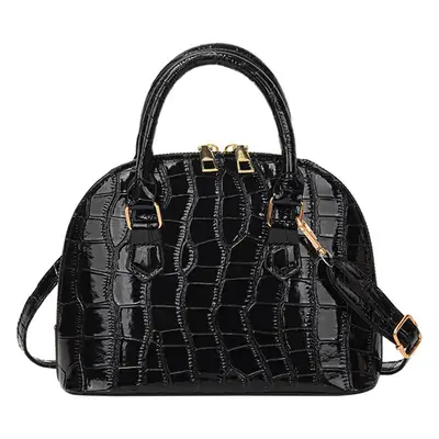 White Stone Pattern Shoulder Bag for Women 2023