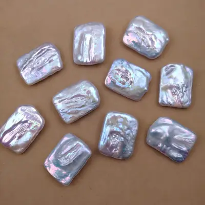 Non-Porous Baroque Pearl Nail Adhesive Semi-Finished DIY Decor