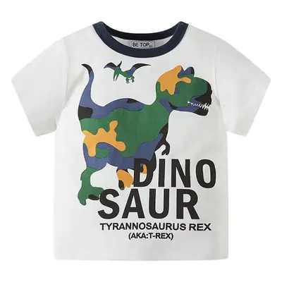 Boys Dino Saur T-Shirt Summer 2026