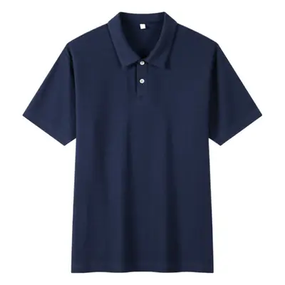 Dengjue Men's Brown Polo Shirt 2026 Summer