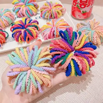 Children's Rainbow Hair Rope for Girls 50