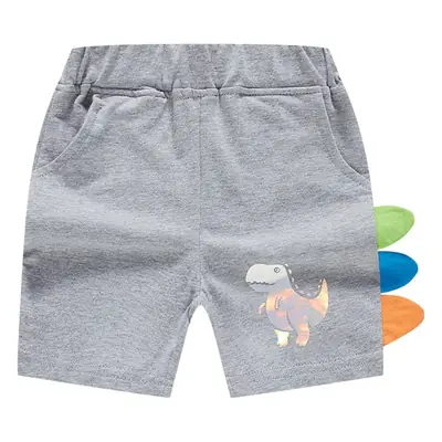 Beesee Boys Cartoon Dinosaur Shorts Black 5-Pack