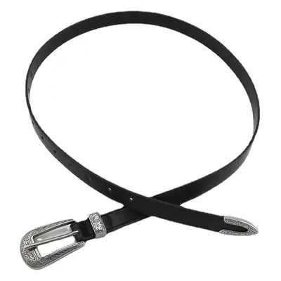 Retro Niche Belt Women Black Jeans Style Casual Belt