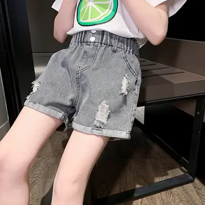 Girls Denim Shorts Summer Casual Hot Pants