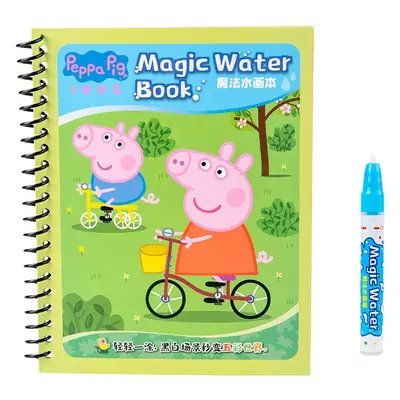 Children's water Painting Book 5 magic water repeated painting book 2-6 years old kindergarten color painting repeated graffiti toys