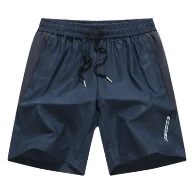 Men's Blue Camo Ice Silk Shorts Large