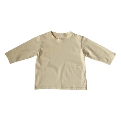 Grey K-Style Wash Cotton T-Shirt for Kids