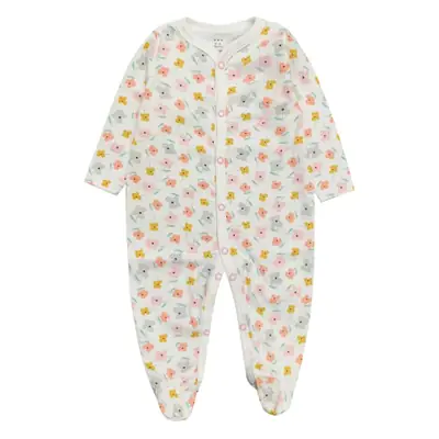 Baby Long Sleeve Jumpsuit Blue Elephant Print Spring Summer