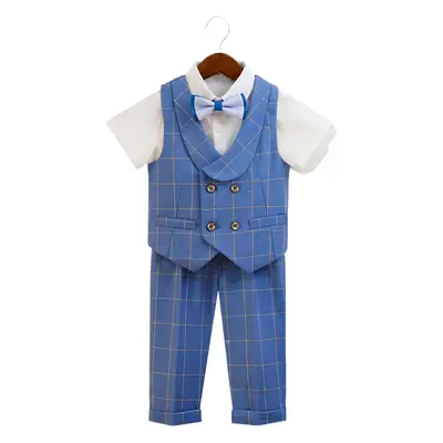British Gentleman Vest Suit for Baby Boy One Year Old
