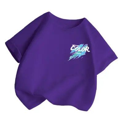Boys Cool Summer T-Shirt Shorts Set White Black 2026