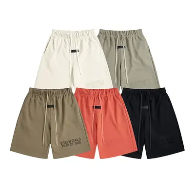 Fear of God Flocked Fog Shorts Black Men Women