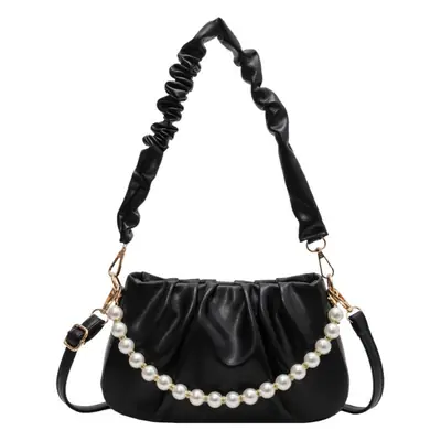 Pink Beaded Pearl Shoulder Bag for Women