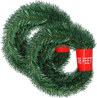 Christmas Decorative Strips 5.5m Wool Top Pulls