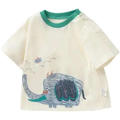 Wholesale Kids T-Shirt Pure Cotton Summer New Style