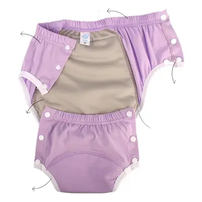 Pure Cotton Pull-Up Diapers Washable Leak-Proof Postpartum