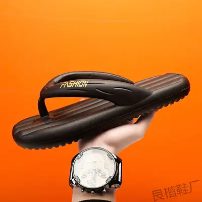 Jinjiang Dachang Flip-Flops for Men and Women Couple Summer New Non-Slip Wear-Resistant Slippers Indoor Bathroom Shower Outdoor Wear Fashion
