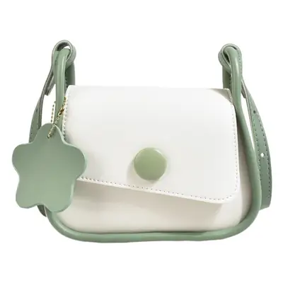 Women Crossbody Bag White Green 2026 Summer