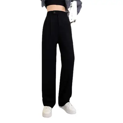 High-Waisted Wide-Leg Pants for Women 2025