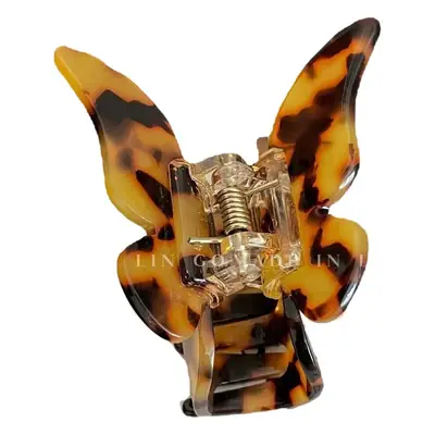 Retro Butterfly Hair Clip for Women High End Acrylic