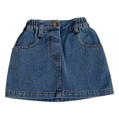 Girls Denim Shorts Short Skirt Baby Western Style