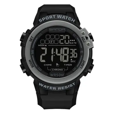 Sanda Waterproof Men's Digital Watch 21:48