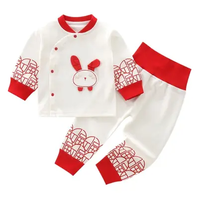 Baby Bunny Red Cotton Pajama Set A-Grade