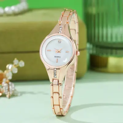 Girls Crystal Bracelet Watch Set for Girls