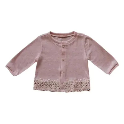 Girls' Pink Knitted Cardigan Sun Protection 2025