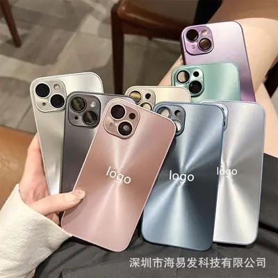 Purple Laser-Protected iPhone 16 Pattern Phone Case