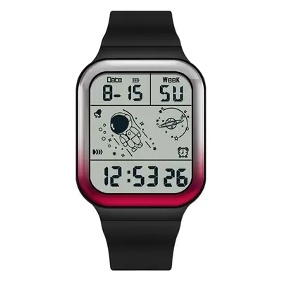 Astronaut-themed LED Digital Watch with Gradient Design
