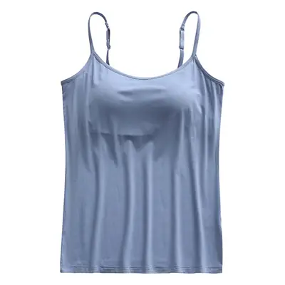 Modal Camisole with Adjustable Straps Black Bottoming