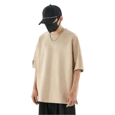 Men's deerskin T-shirt 290g American Plus Size