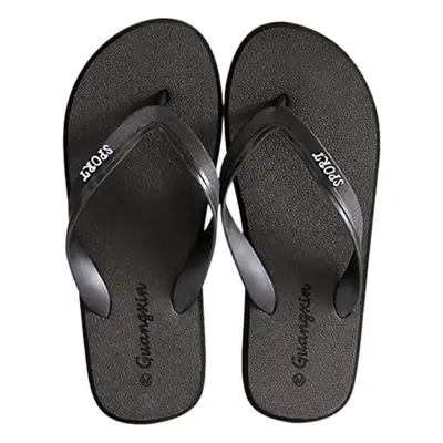 2024 Summer New Men's Flip-Flops for Daily Wear, Lightweight Thong Sandals, Flat Beach Flip-Flops