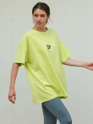 White Loose Fit T-Shirt for Women & Boys Casual Yoga Wear