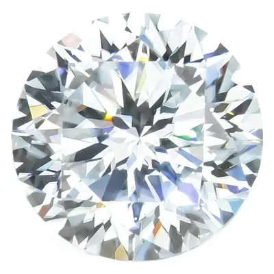Wuzhou Gemstone 1 Carat Round Moissanite Ring
