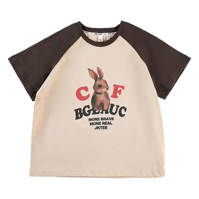 Chubby Girls Short Sleeve T-Shirt Summer Loose 2023