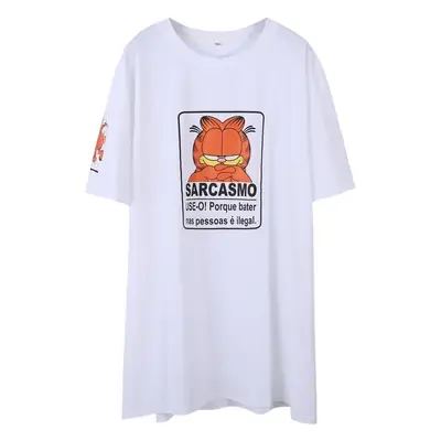 Baosiyuan Extra Large Cotton T-Shirt with Graphic Print