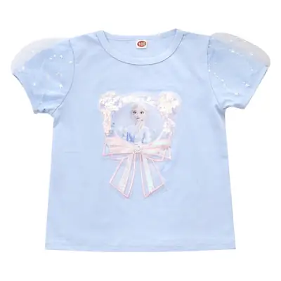 2024 Girls Bubble Sleeve T-Shirts Set of 3