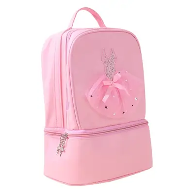 Pink Ballet Dance Backpack for Girls Children's Ballet Training