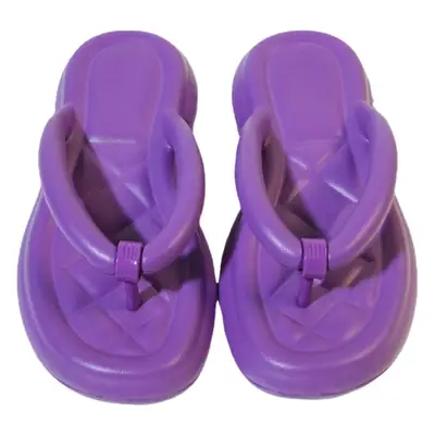 Thick Bottom Slippers Women's Indoor Waterproof 2023 Thick Bottom Slippers Women's Summer Wearing Shit Feeling Bread Thick Bottom Flip Flops