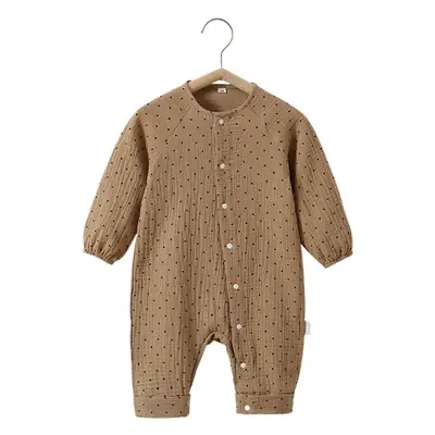Baby Cotton Gauze Jumpsuit Spring Summer Newborn